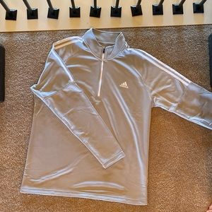 Men’s Grey Adidas Golf Sweatshirt, UPF 50